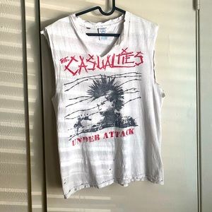The Casualties Vintage Shirt Thrashed
